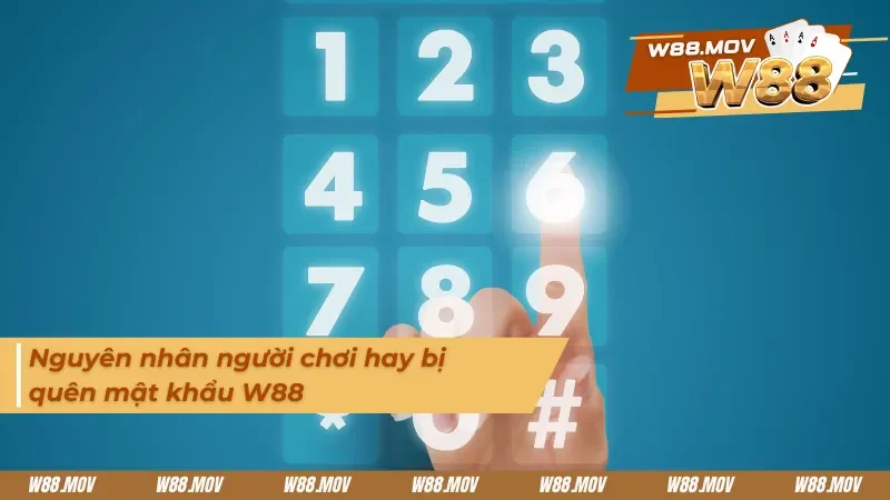 Những lý do người chơi quên mật khẩu