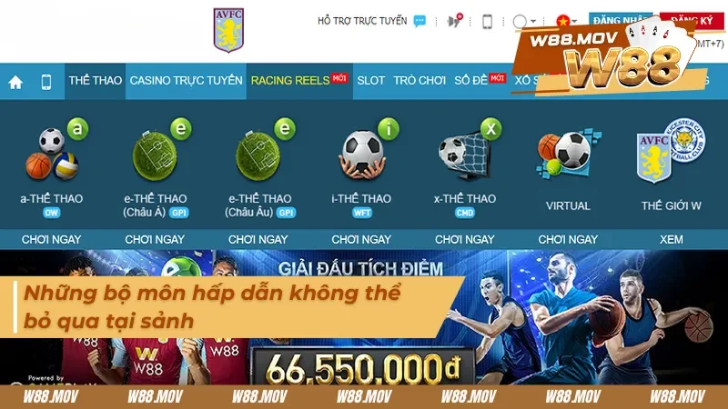 Giới thiệu về những sản phẩm hấp dẫn có mặt tại sảnh cược